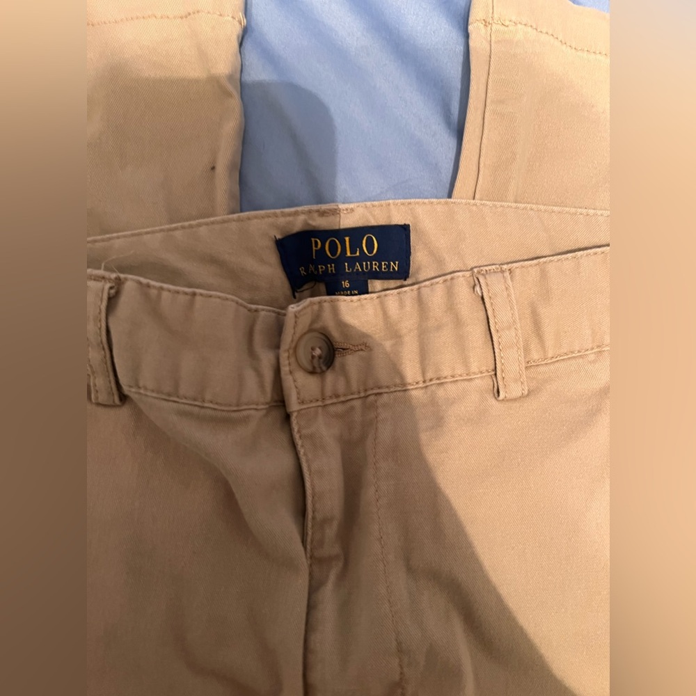 Ralph Lauren Polo khaki pants size 16 boys